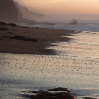 Photography titled "Rock and splash" by Nadia Sharova, Original Artwork, Digital Photography