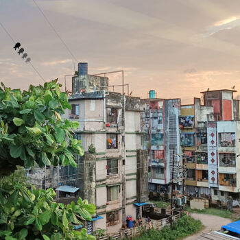 Digital Arts titled "Apartment buildings…" by Shamim Shaikh, Original Artwork, Digital Photography