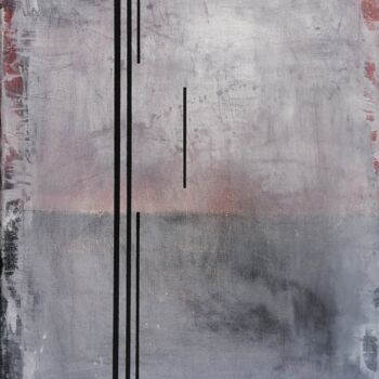 「Sequences 06」というタイトルの絵画 Alex Munzoneによって, オリジナルのアートワーク, アクリル その他の剛性パネルにマウント