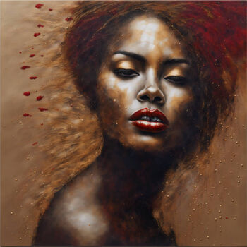 Digital Arts titled "afro dite 7" by Dinem, Original Artwork, AI generated image