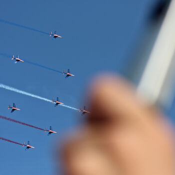 Photographie intitulée "Patrouille de Franc…" par Nathan Serny, Œuvre d'art originale, Photographie numérique