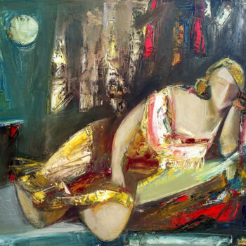 Peinture intitulée "Reflections in Soli…" par Mateos Sargsyan, Œuvre d'art originale, Huile Monté sur Châssis en bois