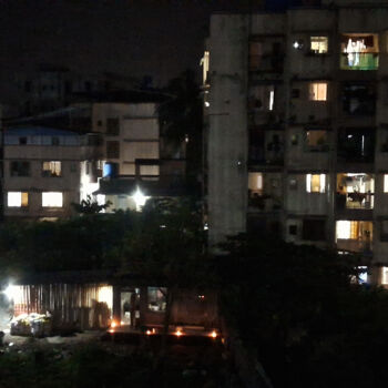 Photography titled "Urban buildings are…" by Shamim Shaikh, Original Artwork, Digital Photography