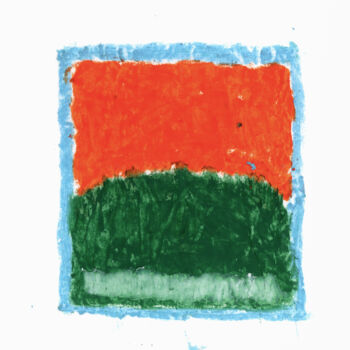 Σχέδιο με τίτλο "Untitled No. 4124" από Alessio Lucarini, Αυθεντικά έργα τέχνης, Παστέλ