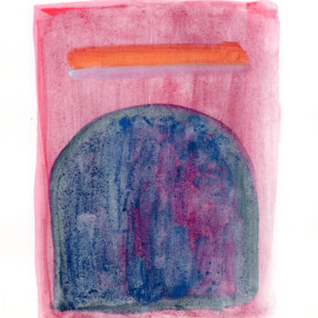 图画 标题为“Untitled No. 6924” 由Alessio Lucarini, 原创艺术品, 水彩