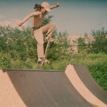 Photography titled "skateboard festival" by Nikitin Nikolai, Original Artwork, Analog photography