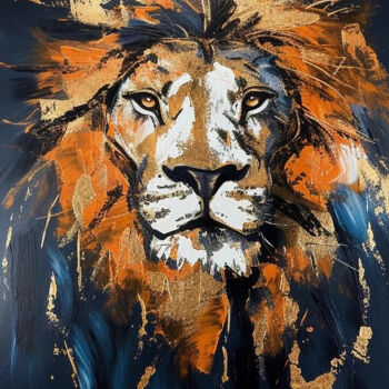 Painting titled "Уникальная картина…" by Anna S., Original Artwork, Oil