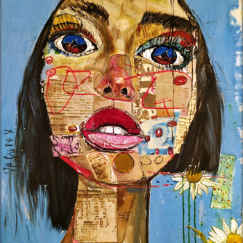 Malerei mit dem Titel "Ochenyatky (Sweet E…" von Alexander Aksyonov, Original-Kunstwerk, Acryl Auf Keilrahmen aus Holz monti…