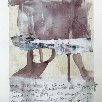 Painting titled "Baumhaus in den Wol…" by Claudia König (koenigsfigurine), Original Artwork, Watercolor