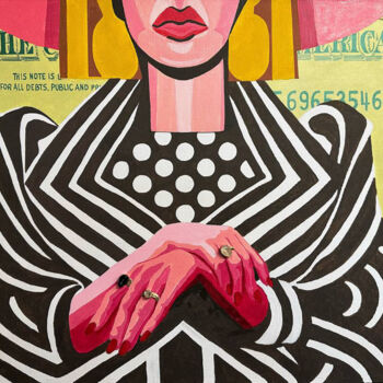 Peinture intitulée "The New Borgias" par Irina Larina, Œuvre d'art originale, Acrylique Monté sur Châssis en bois