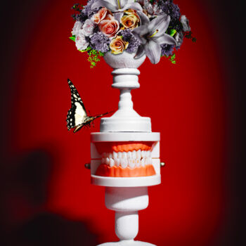 Digital Arts titled "Meditation oder lau…" by Chrys Zumstein, Original Artwork, Digital Photography