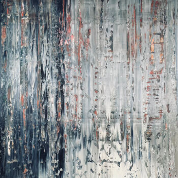 Painting titled "Fortitude.A63" by Svitlana Andriichenko, Original Artwork, Oil Mounted on Wood Panel