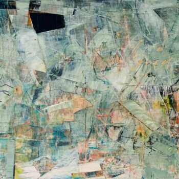 Ζωγραφική με τίτλο "Une affaire de coton" από Virginie Munch, Αυθεντικά έργα τέχνης, Ακρυλικό Τοποθετήθηκε στο Ξύλινο φορείο…