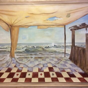 "Psychologie" başlıklı Tablo Caroline Lochon tarafından, Orijinal sanat, Akrilik