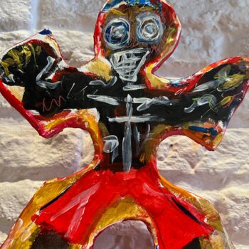Sculpture titled "Juan" by Mayco, Original Artwork, Plaster
