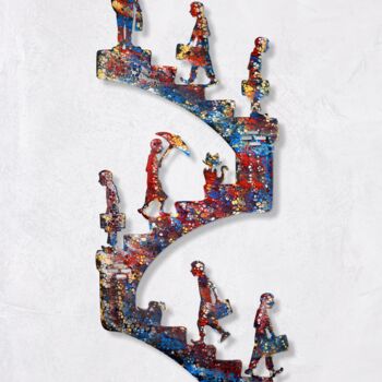 雕塑 标题为“Way of Life” 由Oliver Franneck, 原创艺术品, 金属