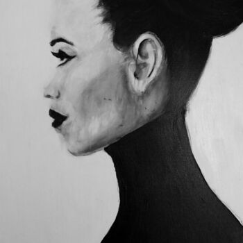 Painting titled "Vision NoIr" by Marnie Noir, Original Artwork, Acrylic
