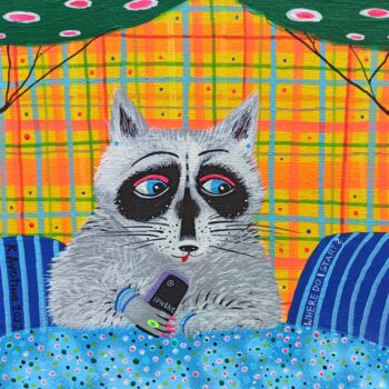 Peinture intitulée "Where Do I Start?" par Katrina Avotina, Œuvre d'art originale, Acrylique