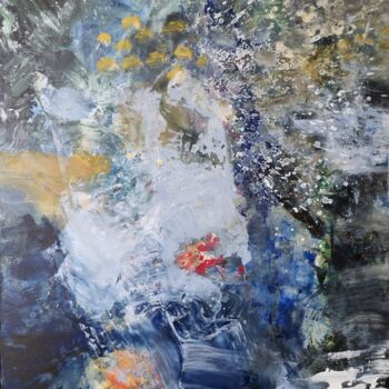 Painting titled "Visible sign of awa…" by Duygu Onur, Original Artwork, Acrylic