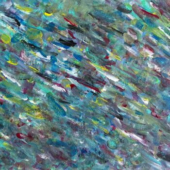 Peinture intitulée "Universe" par Paul David Romero (DAMO), Œuvre d'art originale, Acrylique
