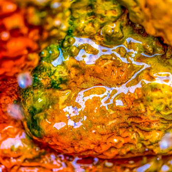 Photography titled "ÇA COULE" by Bruno Proietti, Original Artwork, Digital Photography Mounted on Aluminium