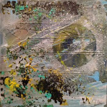 Peinture intitulée "Blizzard" par Julien Abstrait, Œuvre d'art originale, Acrylique Monté sur Châssis en bois