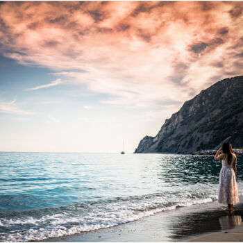 Photography titled "La sirène moderne" by Stéphane Alacoque, Original Artwork, Digital Photography Mounted on Aluminium