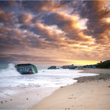 Photography titled "Les temps oubliés" by Stéphane Alacoque, Original Artwork, Digital Photography Mounted on Aluminium