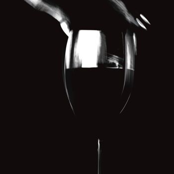 Digital Arts titled "Wine for me" by Marnie Noir, Original Artwork, Digital Painting