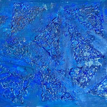 Painting titled "Ocean" by Kris Coene, Original Artwork, Acrylic