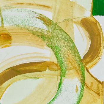 Painting titled "Secret Warmth" by Polina Aitkulova, Original Artwork, Acrylic