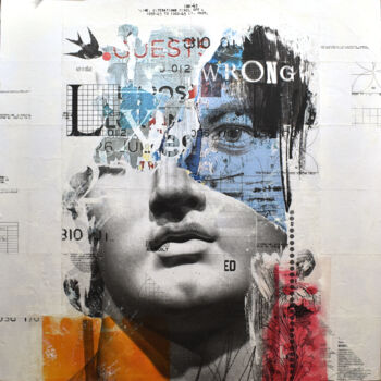 Collages titled "Wrong" by Manel Villalonga, Original Artwork, Acrylic