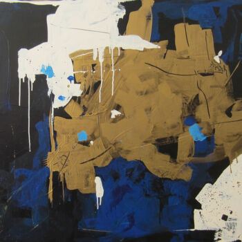 Peinture intitulée "Regeneration" par Joyce Fournier, Œuvre d'art originale, Acrylique Monté sur Châssis en bois