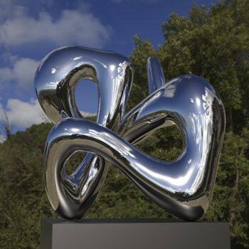 Scultura intitolato "Lifeforms#12（Medium…" da Daniel Kei Wo, Opera d'arte originale, Acciaio inossidabile