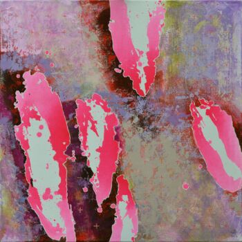 Peinture intitulée "Shatva 16.0" par József Gyécsek, Œuvre d'art originale, Acrylique Monté sur Châssis en bois