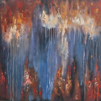 Peinture intitulée "Acrylic abstract pa…" par Dmitrij Butchenko, Œuvre d'art originale, Acrylique