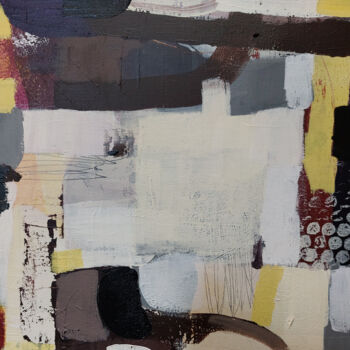Painting titled "faqert" by Jerflext, Original Artwork, Acrylic Mounted on Wood Stretcher frame