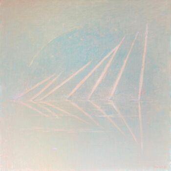 「Freezing Day」というタイトルの絵画 Alexander Levichによって, オリジナルのアートワーク, オイル