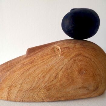Scultura intitolato "Mirage" da Liquette-Gorbach, Opera d'arte originale, Legno