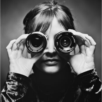 Photography titled "Portrait de Valenti…" by Rémi Gautard, Original Artwork, Analog photography