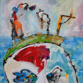 Peinture intitulée "Penúltima oportunid…" par Carlos Navarro, Œuvre d'art originale, Acrylique