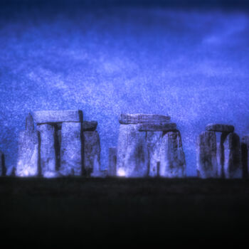 Photography titled "Stonehenge" by Catherine Lefrancq, Original Artwork, Digital Photography Mounted on Aluminium