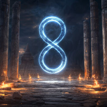 数字艺术 标题为“Infinite” 由Gabriel Zen, 原创艺术品, 2D数字工作