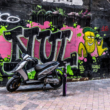 摄影 标题为“NUL” 由Bruno Proietti, 原创艺术品, 数码摄影 安装在铝上