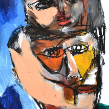 제목이 "Mask (Object Number…"인 그림 Roman Lasa로, 원작, 파스텔