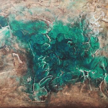 Painting titled "Treasures of the Un…" by Loremar, Original Artwork, Acrylic