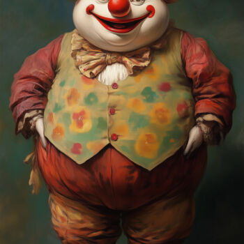 Digitale Kunst getiteld "The Sentient Tricks…" door Alberto Capitani, Origineel Kunstwerk, AI gegenereerde afbeelding
