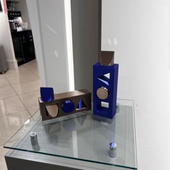 Sculpture titled "The Mangold Polytop…" by Richard Mangold, Original Artwork, Resin