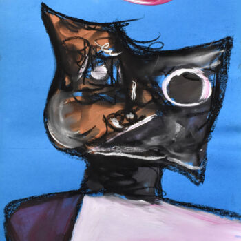 제목이 "Mask (Object Number…"인 그림 Roman Lasa로, 원작, 파스텔
