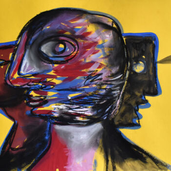 제목이 "Where (Object Numbe…"인 그림 Roman Lasa로, 원작, 파스텔